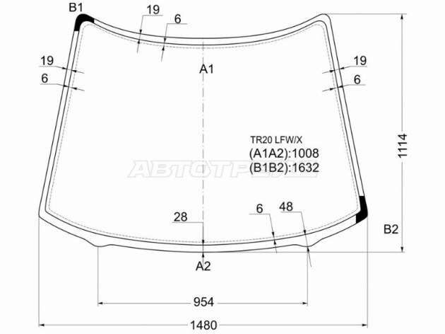 Лобовое стекло Toyota Estima в Уфе, лобовое стекло Toyota Estima Уфа